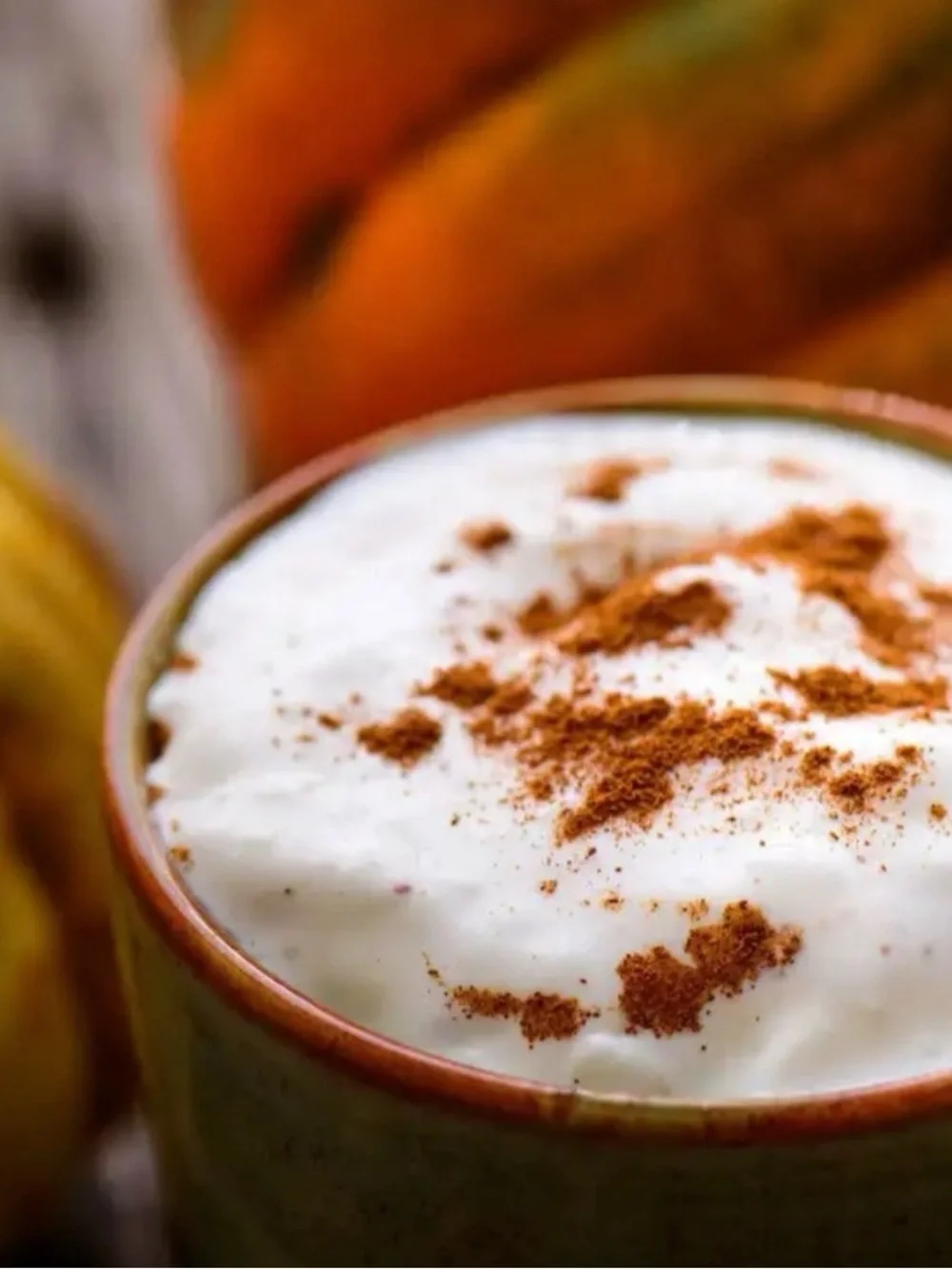 Handmade pumpkin chai